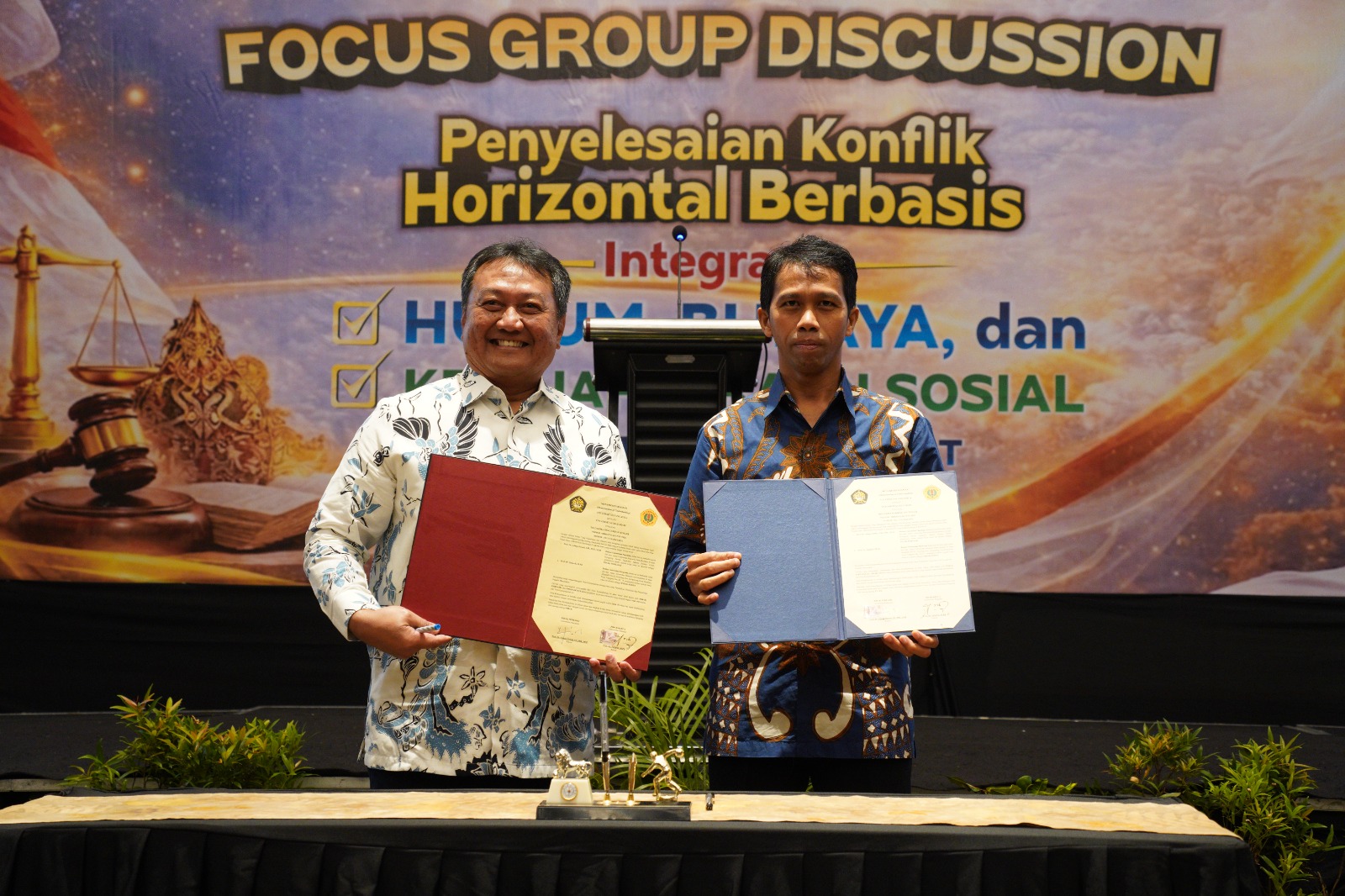 Pertemuan Rektor Universitas Mataram dan Rektor Universitas Pancasila