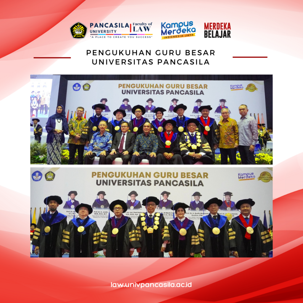 UNIVERSITAS PANCASILA MENGUKUHKAN ENAM GURU BESAR