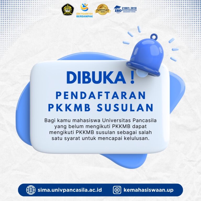 Pendaftaran PKKMB Susulan